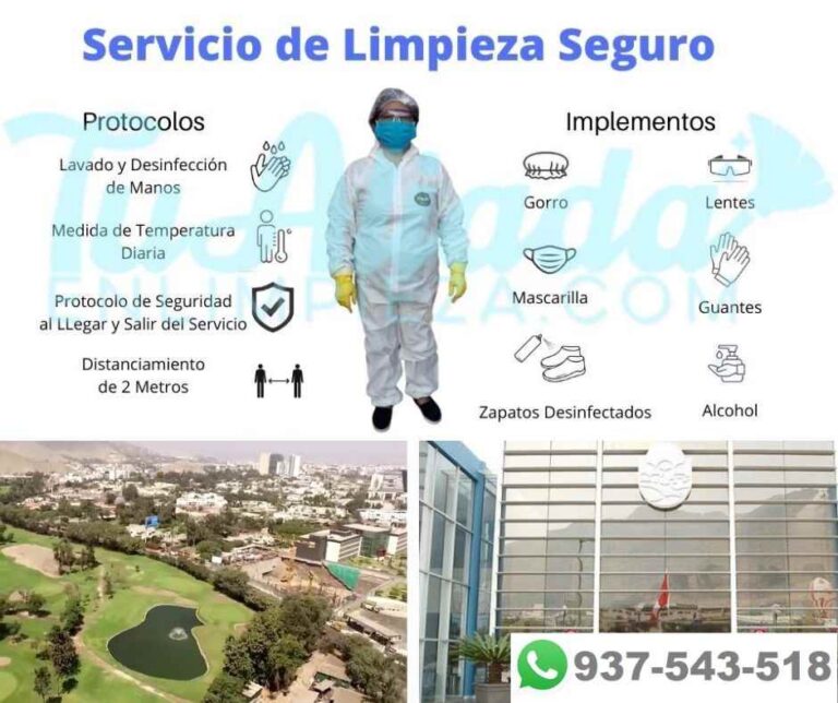 Servicios de Limpieza en La Molina