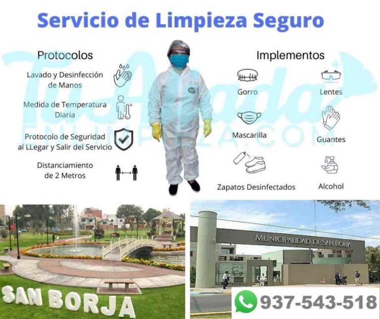 Servicios de Limpieza en San Borja