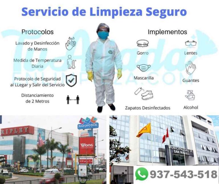 Servicios de Limpieza en San Miguel