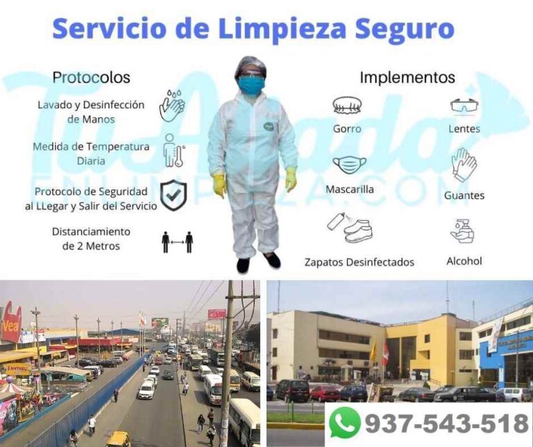 Servicios de Limpieza en Santa Anita